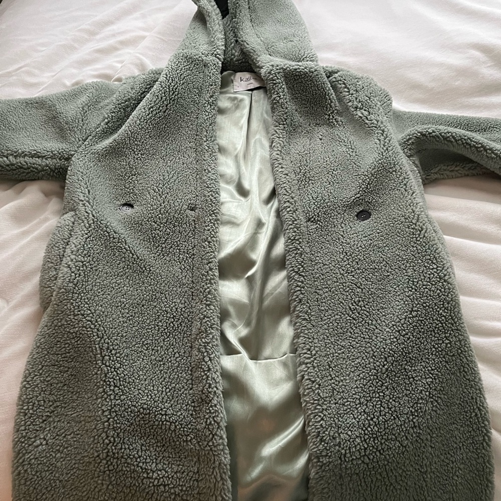 Kling Kids Sage Green Fleece Jacket